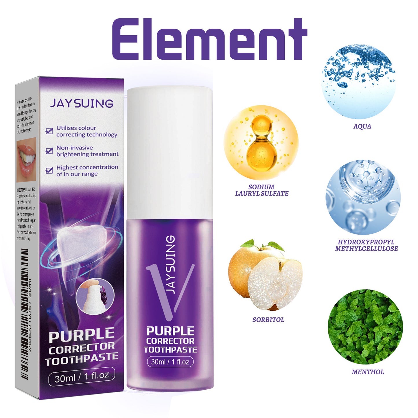 Purple Whitening Toothpaste